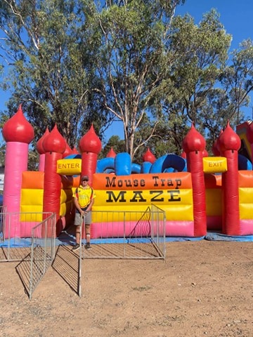 Mouse Trap Maze | Jumping Castle Hire in Rockhampton, Qld | Fun Time Amusements