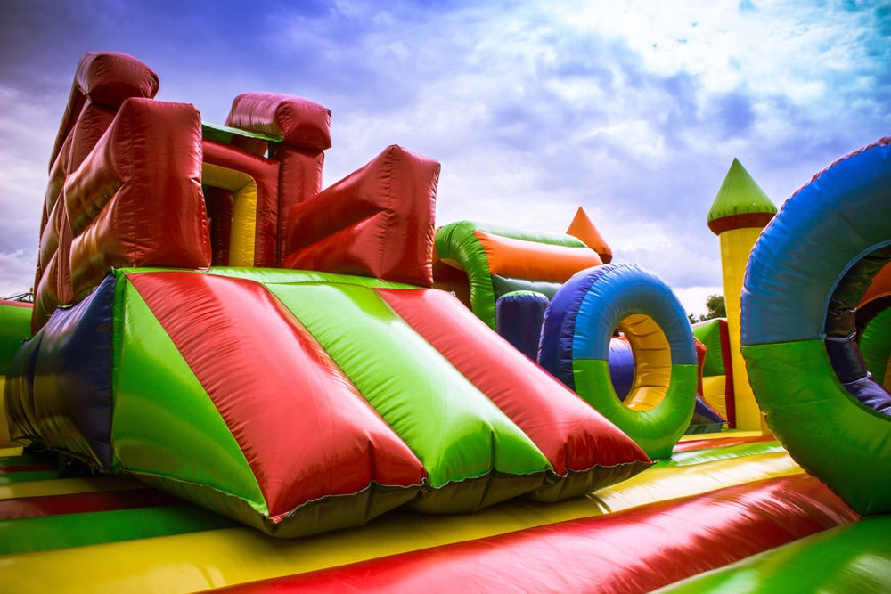A Colorful Jumping Castle