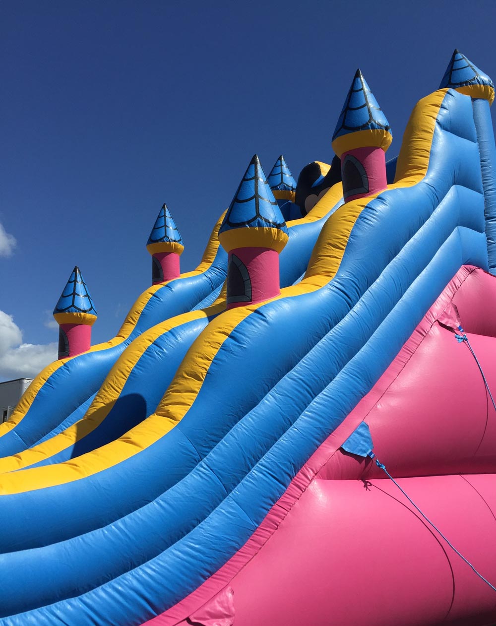 A Big Inflatable Water Slide